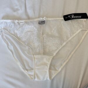 Paramour Cream Lace Panty